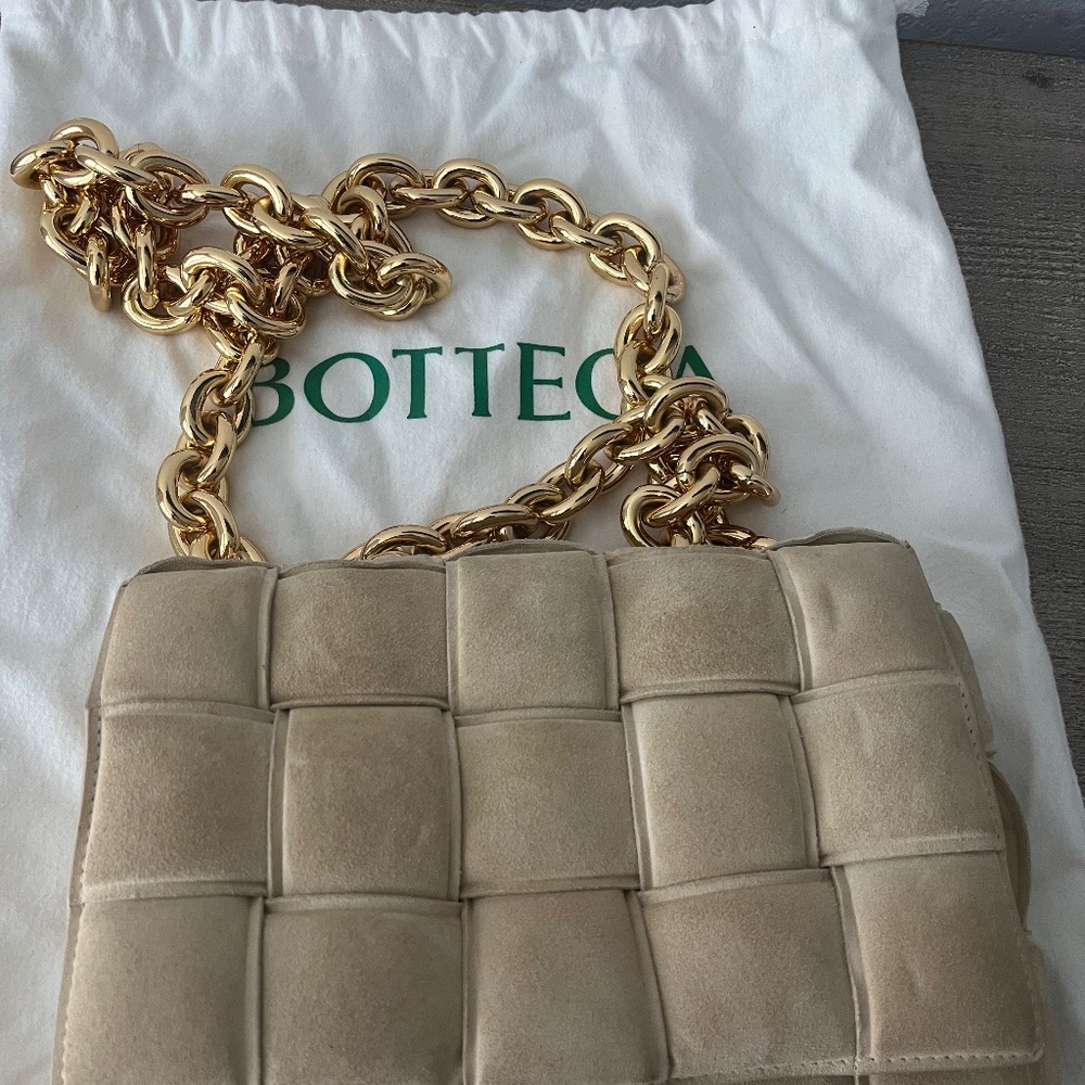 New Bottega Bag with Duster  and tag